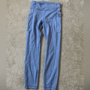 lululemon athletica Blue High-Rise Leggings